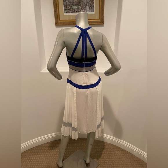 *BCBGMAXAZRIA Multicolor Runway "Voletta" Color Block Size 2 Cocktail Dress - Picture 16 of 16